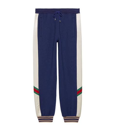 gucci blue sweatpants|More.